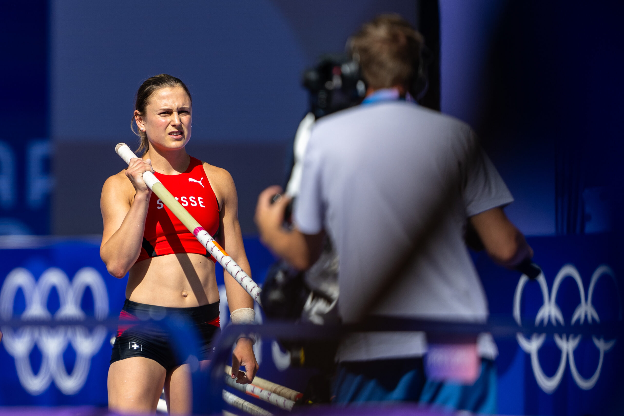 Pascale Stöcklin an den Olympischen Spielen in Paris